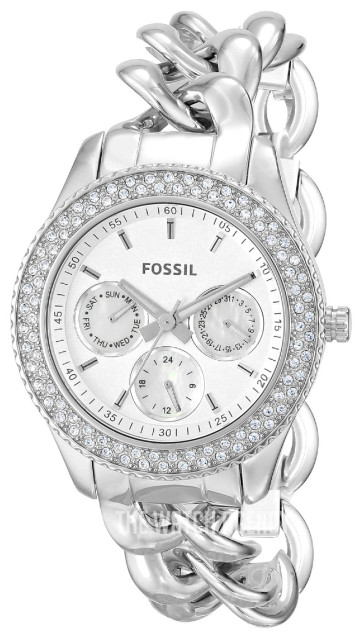 Uhrenarmband Fossil ES3498 Rostfreier Stahl Stahl 18mm